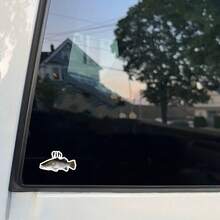 Fih Fish Meme Sticker: Funny Vinyl Decal - Stocking Stuffer - Multicolor - View 7