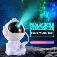 Astronaut Hugging Moon For Galaxy Night Light With 8 Modes, Remote Control & 360° Rotation - USB Powered LED Star Projector For Bedroom Decor, Game Room, Home Theater Ceiling - Perfect For Christmas & Halloween - Guitar - View 9