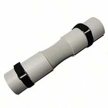 Almohadilla para Barra de Fitn Almohadilla para Sentadillas con Barra Gruesa Color Puro de Alta Densidad Ergonómica con Correa para Empuje de Cadera Gris - Multicolor - Ver 1