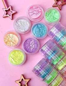 Nail Glitter Powder - Multicolor - View 2