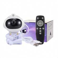 Astronaut Hugging Moon For Galaxy Night Light With 8 Modes, Remote Control & 360° Rotation - USB Powered LED Star Projector For Bedroom Decor, Game Room, Home Theater Ceiling - Perfect For Christmas & Halloween - Guitar - View 11