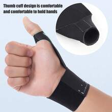1 pieza Soporte de pulgar ultra delgado y transpirable - Adecuado para pulgar en gatillo, síndrome del túnel carpiano, para juegos, uso de teléfonos inteligentes, deportes y uso diario - Multicolor - Ver 11