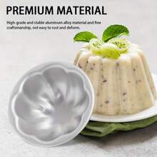 Non-Stick Pumpkin Cake Mold - Thickened Aluminum Alloy Baking Pan, Suitable For Cupcakes, Tarts, Cheesecakes, Pies, Jellies - Reusable Multi-Functional Dessert Plate, Suitable For Parties, Valentine's Day And Special Occasions - Multicolor - View 12