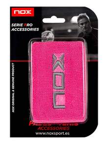 TendenciaMuñequeras De Padel Nox 2 Unidades Rosa/blanco UnitallaCalidad premium