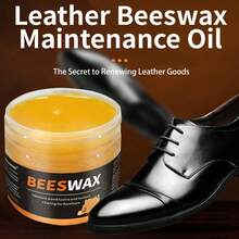 Shoe Care Kit - Polishing Gloves, Beeswax Oil For Synthetic Products, All-Purpose Dye For Shoes, Bags, Jackets, Sofas Etc. Quick Polishing, Deep Nourishing, Shoe, Spring Summer Picks, Brides Maid Gifts, Room, Bedroom Decor, Bedroom Decor, Beach, Travel, For Men, For Women, Vacation - Beeswax Oil + Polishing Gloves - View 2