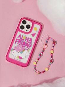 Funda de teléfono plateada con figura de Marilyn X y estampado floral, compatible con - Multicolor 4 - Ver 4