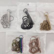 1pc Meditation Breathing Necklace With Iridescent Purple Pendant - Men's Stress Relief Spiritual Jewelry, Soothing Gift For The Mind, Clear Spiritual Accessory, Streamlined Chain Design, Polished Finish (Style Sent Randomly)