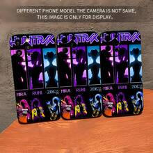 Funda para teléfono HUNTRX con silueta de personaje y espejo. Esta impresionante funda no solo presenta diseños únicos de personajes, sino que también funciona como espejo. Es compatible con  17,  16 Pro Max,  15 Pro Max,  13 y  12. Fabricada en TPU resistente, ofrece una excelente protección contra golpes y caídas. Es un regalo ideal para amigos, familiares o seres queridos en ocasiones como cumpleaños, vacaciones o simplemente porque sí. - Negro - Ver 4