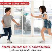 Spinner Volador, Spinner Volador con Luz LED, Juguete de bola voladora giratoria, 360​​° Pelota Voladora Juguete para Niños, Bola Mágica Recargable con USB, Regalo para Día del Niño, Cumpleaños, Verde,37642702 - Verde militar - Ver 6