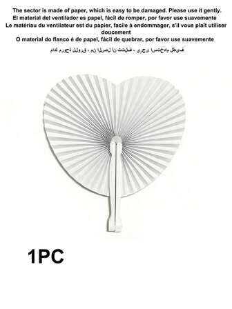 1pc Multi-Color Chinese Style Folding Fan, Photography Prop, Vintage Fan, Classical Dance Fan, Handcraft Bamboo Folding Fan (The Fan Face Is Made Of Paper Material, Which Is Easy To Break, Please Use It Gently)