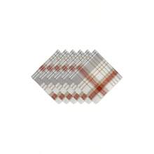 Decoración de mesa de otoño de acción de gracias, camino de mesa reversible, 14x108, cosecha de otoño - Manta de picnic acogedora de 50 x 50 cm (juego de 6) - Ver 1