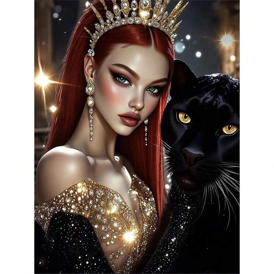 Diamond Painting For Adults, 5D DIY Diamond Painting Pictures For Adults Beginners, Diamond Art Painting Set, Full Drill Diamond Painting For Home Decoration - 彩色 - 查看 1