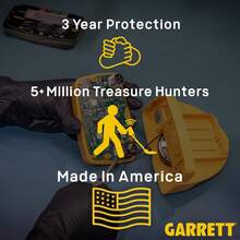 Garrett Pro-Pointer II Metal Detector Pinpointer – 360° Detection, LED Flashlight, Waterproof Tip, Fast Retune, Lost Alarm, Includes Holster & Battery - 1 - 查看 3