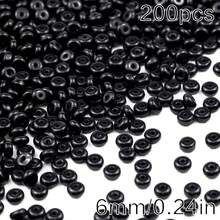 200颗彩色算盘珠，玻璃轮珠，适用于DIY工艺品和珠宝制作