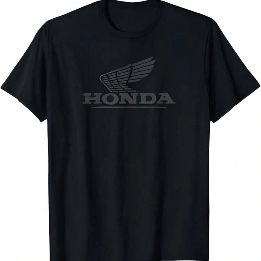 Hondas Vintage Wing T-Shirt - màu đen - Xem 1