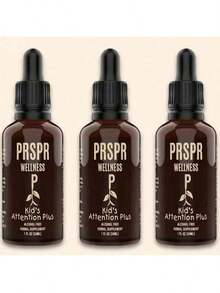 Bestseller!New Products Are Here) PRSPR Wellness KidsAttention Plus -HerbalSupplement For Enhanced Focus 8Attention Alcohol-Free Formula With Ginkgo, Gotu KolaLicorice,Lobelia & Rhodiola -1floz Bottle-Healthcare.Supplement Vitamin,Free Shipping. - 3 - Xem 1