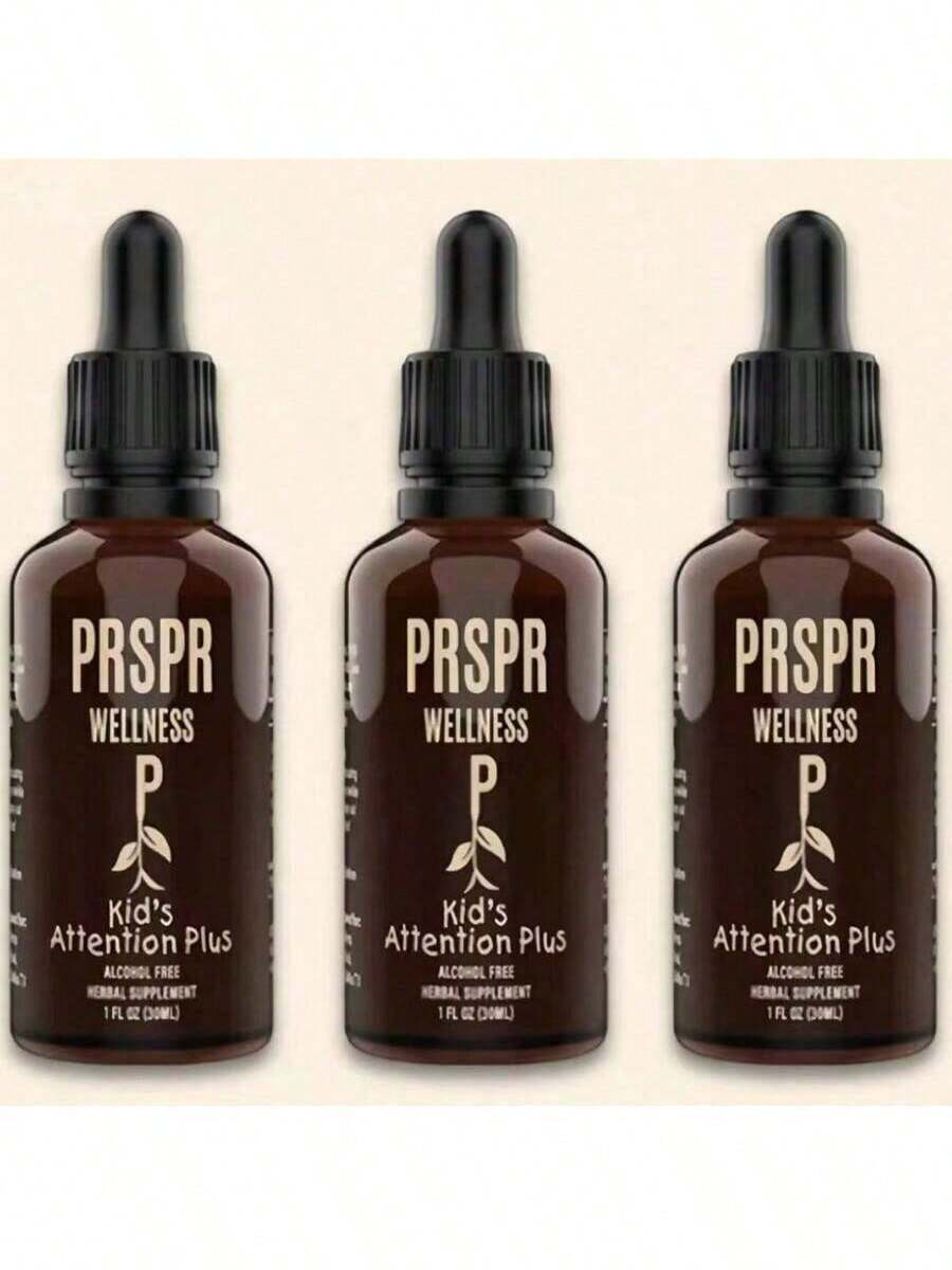Bestseller!New Products Are Here) PRSPR Wellness KidsAttention Plus -HerbalSupplement For Enhanced Focus 8Attention Alcohol-Free Formula With Ginkgo, Gotu KolaLicorice,Lobelia & Rhodiola -1floz Bottle-Healthcare.Supplement Vitamin,Free Shipping. - 3 - Xem 1