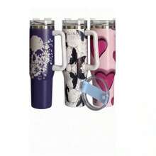 Vaso Termico de Acero Inoxidable 40oz - Rosa - Ver 2
