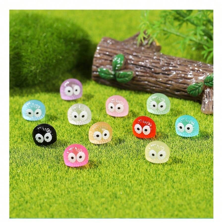 30pcs Small Fairy Statues With A Glowing Design, Perfect For Moss Terrariums And Creative Decorations, Serving As Small Resin Ornaments. - Ngẫu nhiên - 30 chiếc - Xem 1