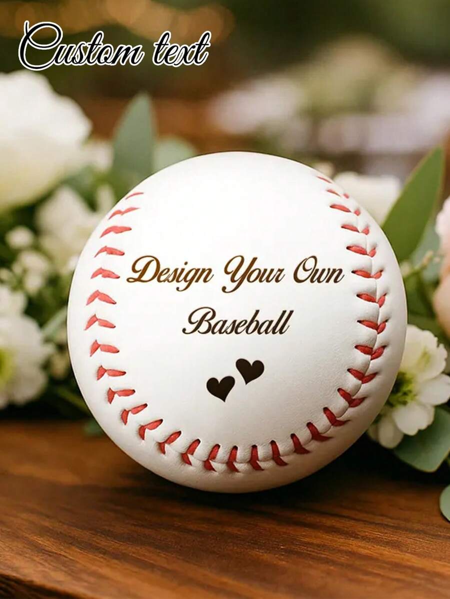 Personalized Baseball, Printed With Your Handwritten Message, Ideal Gift For Groomsmen, Wedding Ceremony, And Baseball Enthusiasts
