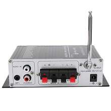 mhjAmplificador de Audio USB 3 en 1 U Disco Tarjeta TF Reproducir Radio Amplificador de Potencia Entrada Estéreo AUX//Salida de 2.0 Canales Reproductor de Pantalla Digitalsleeping Bags - 219165114 - Ver 2