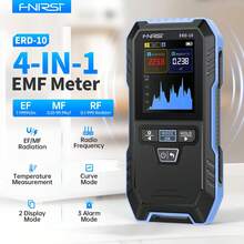 ERD-10 4-IN-1 Electromagnetic Radiation Detector, Electric & Magnetic Field Strength, RF Power, Temperature Monitor - Multicolor - View 1