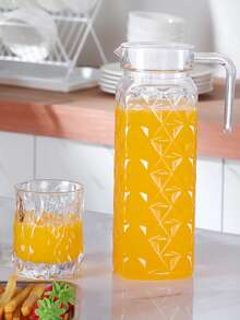 1个冷水壶，多功能，耐冷耐热，倒水顺畅安全，坚固耐用，适用于果汁、奶茶、花草茶等，是厨房、餐厅、客厅、卧室等场所的理想之选。 - 彩色 - 查看 4