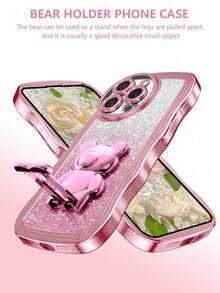 Luxury Electroplated Phone Case With Wave Pattern, Shock-Proof, Dust-Proof, Thick Edges, Compatible With Apple 17 Pro Max, Galaxy S24 Ultra/S24 Plus/S24, S23 Ultra/S23 Plus/S23, S22 Ultra/S22 Plus/S22, S21 Ultra/S21 Plus/S21 FE, S20 Ultra/S20 Plus/S20 FE, OPPO A5x/C1 2 3 4 5 6 7 8 9, OPPO 9 8 7 6 5 4 3 2 1 - Pink - View 1