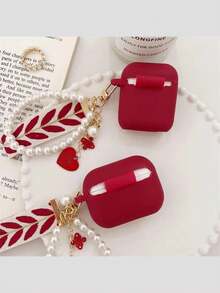 Étui à écouteurs avec pendentif mignon et créatif (1 pièce), compatible avec les écouteurs iPhone 1/2, nouvel étui de protection pour écouteurs sans fil compatible avec les AirPods 3/Pro/Pro2, cadeau idéal pour votre partenaire.