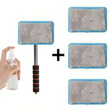 1pc Microfiber Windshield Cleaning Cloth - Ultra Fine Fiber Car Glass Cleaning Brush - Detachable Handle, Car Windshield Squeegee, Interior Accessories, Car Cleaning Kit, Car Glass Cleaner, Windshield Cleaner, Auto Accessories - One Size - View 27