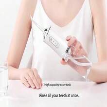 Portable Ultrasonic Dental Scaler (For Removing Plaque), Water Flosser (For Cleaning The Mouth), Comfortable Cleaning, Gentle On Gums, Protects Every Tooth. Electric Water Flosser.