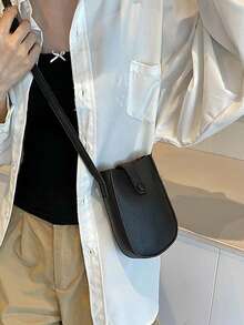 女士迷你斜挎手机包，轻巧便携，适合夏季散步 - 查看 3