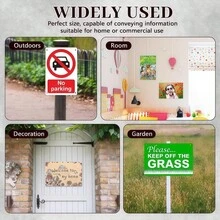 Alice In Wonderland Metal Sign Plaque Common Sense 200mm X 305mm - 彩色 - 查看 3