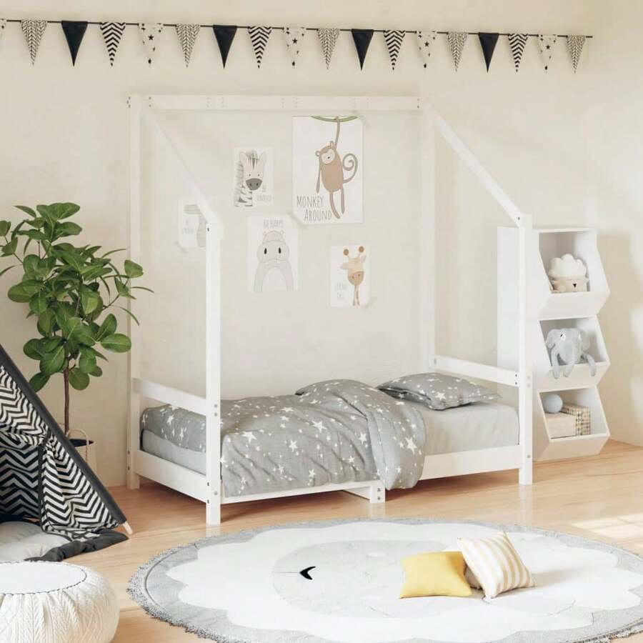 Kids Bed Frames, Headboards & Footboards - White - View 1