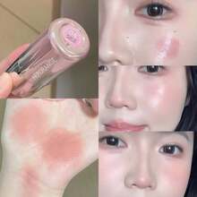 HERORANGE~ Phấn má hồng dạng lỏng, hiệu ứng ánh sáng tự nhiên kiểu Hàn Quốc, độ bão hòa thấp, lì, đa năng. - Nhiều màu - Xem 12