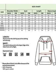 Thanksgiving Outfit Women Moon Print Kangaroo Pocket Hoodie, Casual Long Sleeve Drawstring Hooded Sweatshirt For Fall & Winter, Women's Clothing Winter Clothes For Women - 黑色 - 查看 6