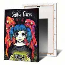 1pc Game Poster, Suitable For Home, Office, Bedroom, Living Room, Kitchen Wall Decor, Can Be Framed - Multicolor - View 66