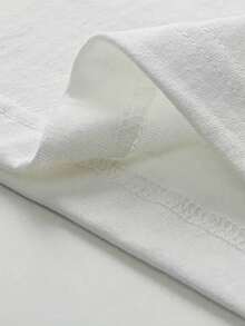 Heart Letter Graphic Round Neck T-Shirt Choose Happy Summer Spring Graphic Tees Women Tops Women Size S-3XL - 白色 - 查看 5