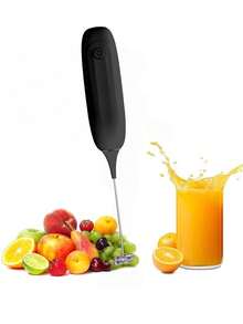 Wireless Milk Frother, Handheld Electric Milk Frother, Home Coffee Milk Foamer, Mini Kitchen Egg Beater - Multicolor - View 1