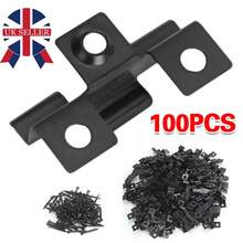 X100 Composite Decking 3mm Hidden Fixing Fasteners Stainless Clips+ Screw - 40*24*12mm - View 8