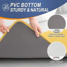 OLANLY Thick Memory Foam Bath Mat Rug 24x16, Extra Soft Absorbent Bathroom Rug, Quick Dry Bath Mats, Non-Slip, Machine Washable Carpet For Bathroom, Tub And Shower, Home Decor Accessories, Yellow - Yellow - 查看 5