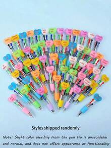 Bộ 20 bút bi nhiều màu sắc chủ đề Ngày Valentine, dễ thương và vui nhộn, kiểu dáng 4 trong 1, quà tặng sinh nhật độc đáo. Bút bi đáng yêu chủ đề "Be Mine", quà tặng sinh nhật vui nhộn. - Nhiều màu - Xem 8