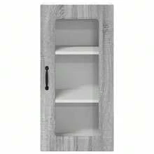 vidaXL Armoire de cuisine Kalmar 2 pcs Gris Sonoma 40 x 31 x 80 cm - Gris - Voir 7