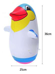 Tendencia3pz Caja de Juguete Inflable para Niños de Pingüino Grande de 45cm Bolsa Surtida Calidad Premium - Misceláneas - Ver 2