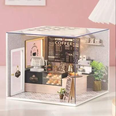 DIY迷你房屋手工工艺品店模型套件 - 生日礼物、完美礼物、节日礼物