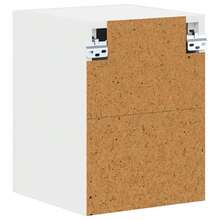 vidaXL Kalmar Küchenschrank, Hochglanzweiß, 30 x 31 x 40 cm - Weiss - Übersicht 8