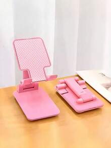 1pc Foldable Desk Phone Holder Stand, Compatible With All Smartphones, Ideal Office Accessory, Suitable For Android Phones, Birthday Gift For Family And Friends, Phone Accessory - Multicolor - View 15