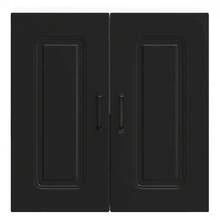 vidaXL Armadio murale da cucina Kalmar black wood engineering - nero - Visualizzare 5