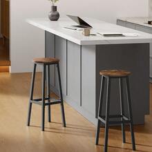 barkrukken - Rustiek Bruin en Zwart - Bekijken 1