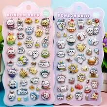 1 st Dopamin Multi Style Tecknade Kawaii-klistermärken Lämpliga För Tonåringar Och Flickor | Självhäftande Klistermärken För Dagbok, Telefonfodral Dekoration Och Studentanteckningsbok DIY, Återanvändbar Dekoration, Ramadan, Hemkomstsäsong, Alla Hjärtans Dag-presenter, Kvinnors Favoritformer, Bästa Valet För Dagliga Presenter - Multifärgad - Visa 2